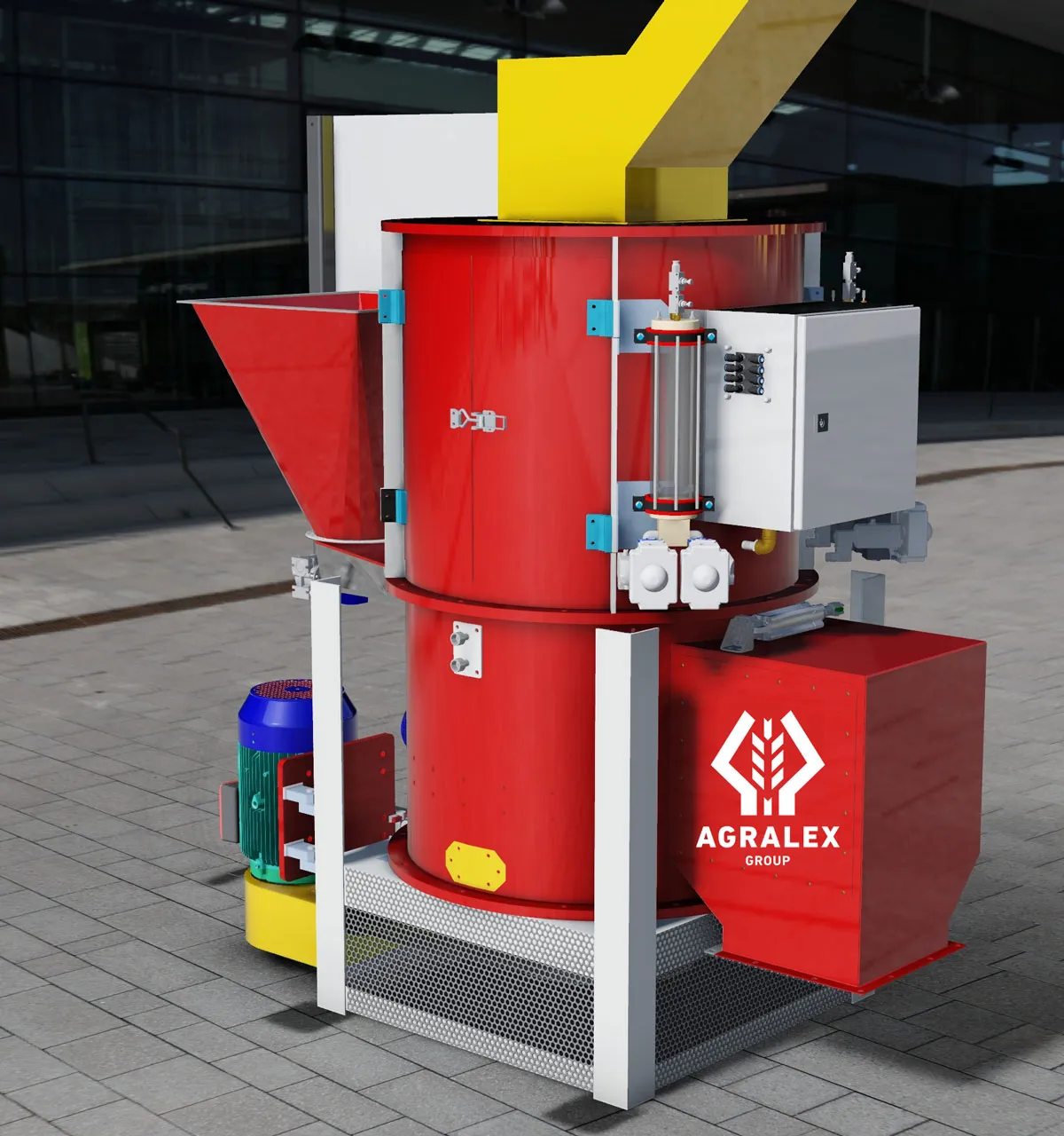 Zaprawiarka ROTALEX RA50 produkcji AGRALEX